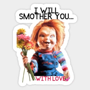 Chucky Love Sticker